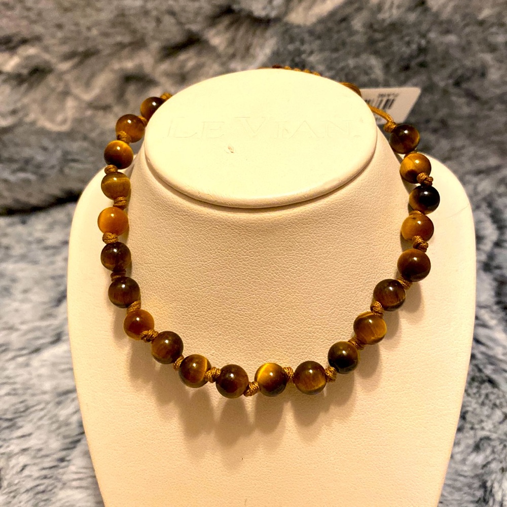 Beautiful Eye Of The Tiger 🐅 Adjustable Brown Bracelet NWT! 🎁🐅